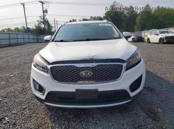 5XYPHDA57GG016905 2016 KIA SORENTO White Դիմացի տեսք