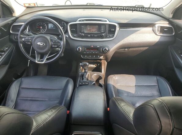 5XYPHDA57GG016905 2016 KIA SORENTO White Առջևի վահանակի տեսք