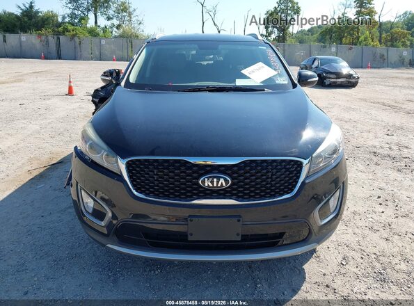 5XYPHDA57GG114316 2016 KIA SORENTO Черный Вид щитка приборов