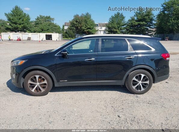5XYPHDA57GG114316 2016 KIA SORENTO Черный Панорамный вид салона 360°