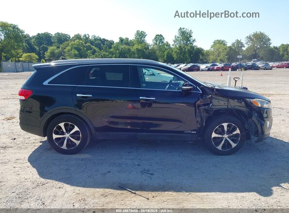 5XYPHDA57GG114316 2016 KIA SORENTO Черный Вид задней части салона