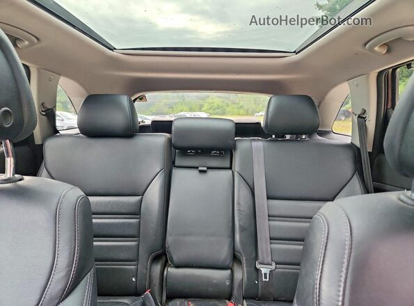 5XYPHDA57GG181093 2016 KIA SORENTO Maroon Вид задніх сидінь