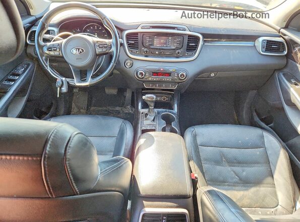 5XYPHDA58GG101896 2016 KIA SORENTO White Առջևի վահանակի տեսք