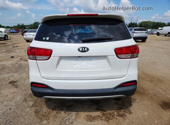 5XYPHDA58HG260225 2017 KIA SORENTO White Widok z tyłu