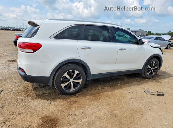 5XYPHDA58HG260225 2017 KIA SORENTO White Tył prawy