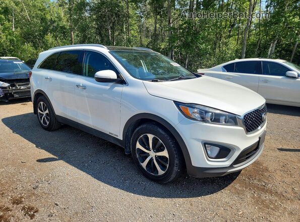 5XYPHDA58JG391788 2018 KIA SORENTO White Front right