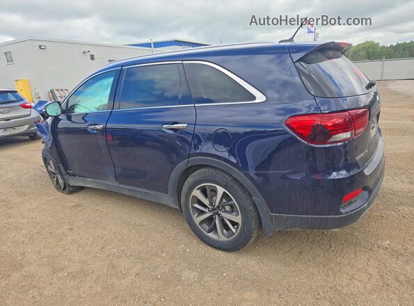 5XYPHDA58LG633286 2020 KIA SORENTO Синий Задняя левая четверть