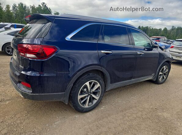 5XYPHDA58LG633286 2020 KIA SORENTO Синий Задняя правая четверть