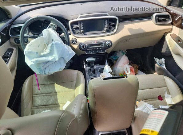 5XYPHDA58LG705359 2020 KIA SORENTO White Dashboard view