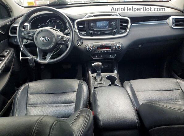 5XYPHDA59GG103639 2016 KIA SORENTO Silver Widok deski rozdzielczej