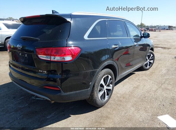 5XYPHDA59JG405861 2018 KIA SORENTO Black Rear right