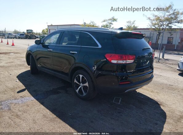 5XYPHDA59JG405861 2018 KIA SORENTO Black Rear left