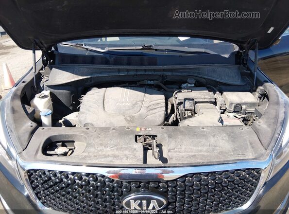 5XYPHDA59JG405861 2018 KIA SORENTO Black Rear view