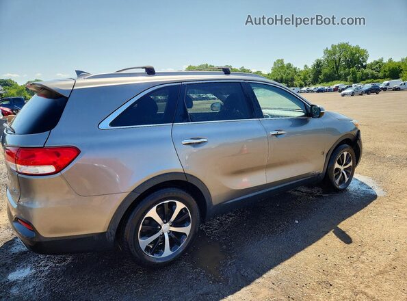 5XYPHDA59JG417976 2018 KIA SORENTO Серый Задняя правая четверть