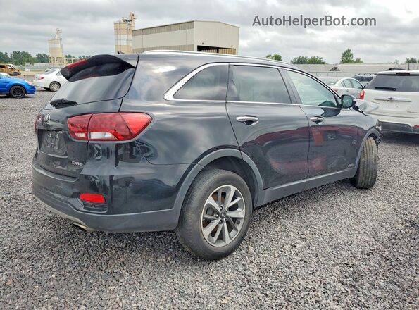 5XYPHDA59KG444094 2019 KIA SORENTO Black უკანა მარჯვენა