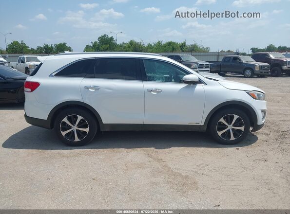 5XYPHDA5XJG365709 2018 KIA SORENTO Белый Вид задней части салона