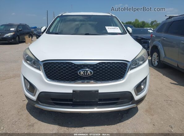 5XYPHDA5XJG365709 2018 KIA SORENTO Белый Вид щитка приборов