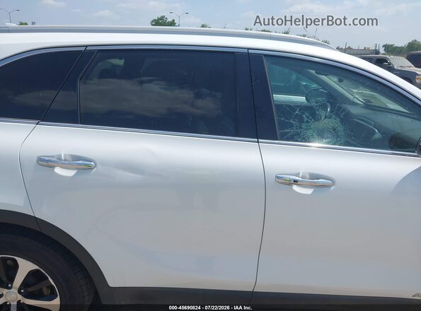 5XYPHDA5XJG365709 2018 KIA SORENTO Белый Вид спереди
