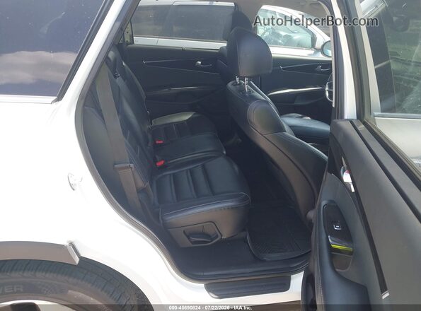 5XYPHDA5XJG365709 2018 KIA SORENTO Белый Вид наклейки с VIN-кодом