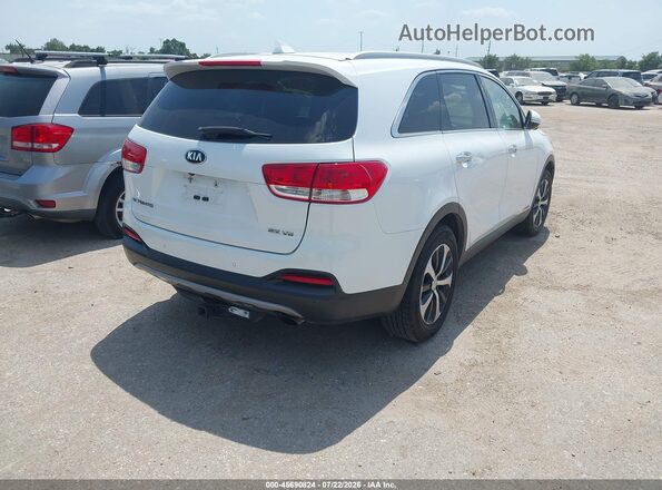 5XYPHDA5XJG365709 2018 KIA SORENTO Белый Задняя правая четверть