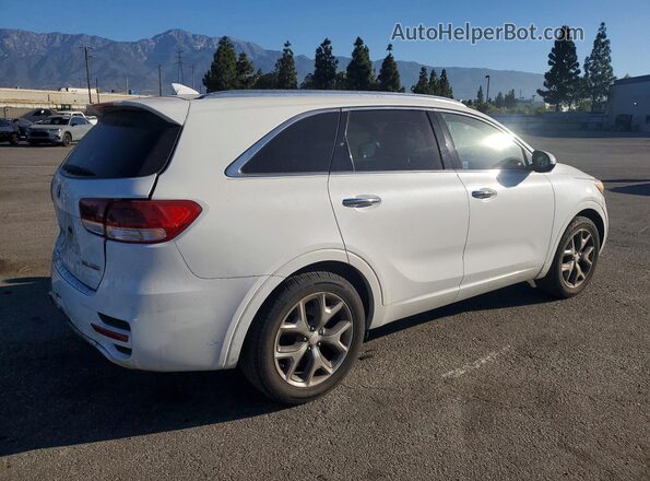 5XYPK4A17GG053368 2016 KIA SORENTO White Rear right