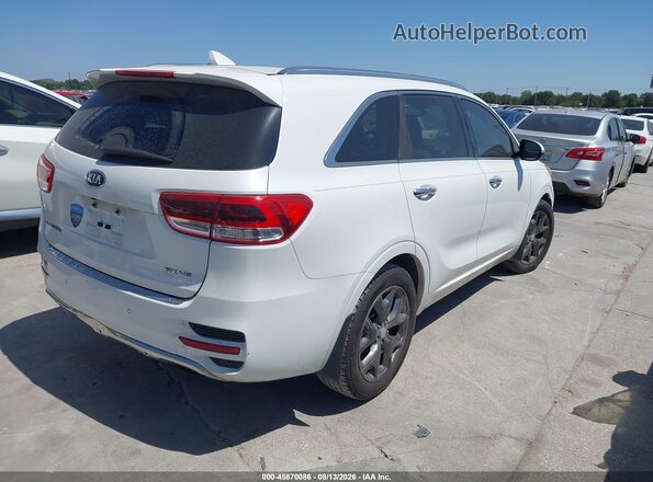 5XYPK4A51GG080861 2016 KIA SORENTO Белый Задняя правая четверть