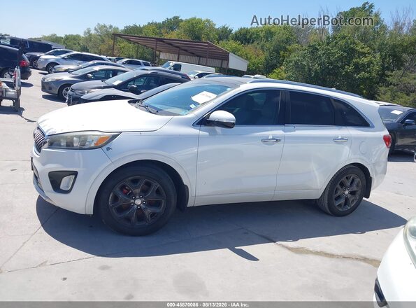 5XYPK4A51GG080861 2016 KIA SORENTO Белый Панорамный вид салона 360°