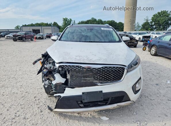 5XYPK4A51HG239248 2017 KIA SORENTO Белый Вид спереди