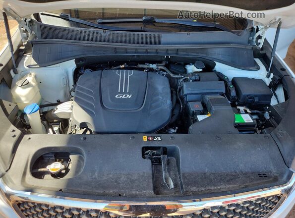 5XYPK4A52GG101247 2016 KIA SORENTO Белый Вид подкапотного пространства