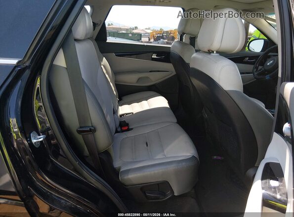 5XYPK4A56GG088826 2016 KIA SORENTO Black Vista de la etiqueta del VIN