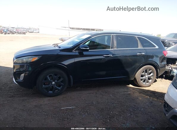 5XYPK4A56GG088826 2016 KIA SORENTO Black Vista interior trasera