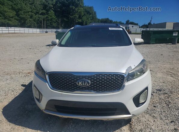 5XYPK4A57HG252344 2017 KIA SORENTO Белый Вид щитка приборов
