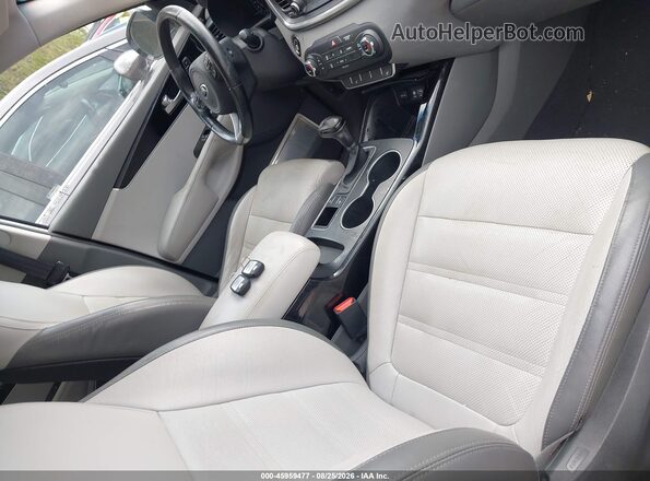 5XYPK4A58GG080775 2016 KIA SORENTO White წინა სალონის ხედი