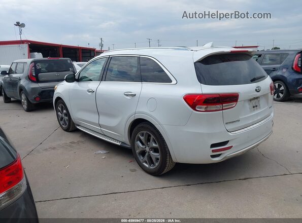 5XYPK4A58GG080775 2016 KIA SORENTO White უკანა მარცხენა