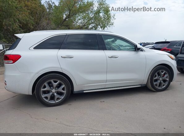 5XYPK4A58GG080775 2016 KIA SORENTO White უკანა სალონის ხედი