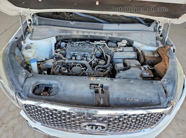 5XYPK4A59GG109345 2016 KIA SORENTO Белый Вид подкапотного пространства
