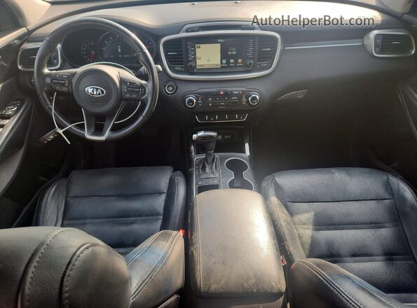 5XYPK4A59GG114013 2016 KIA SORENTO Silver Vista del salpicadero