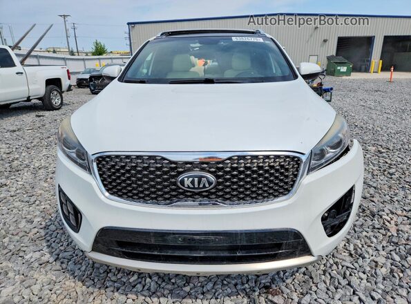 5XYPKDA50GG092807 2016 KIA SORENTO White წინა ხედი