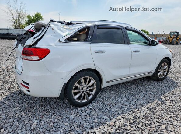 5XYPKDA50GG092807 2016 KIA SORENTO White უკანა მარჯვენა