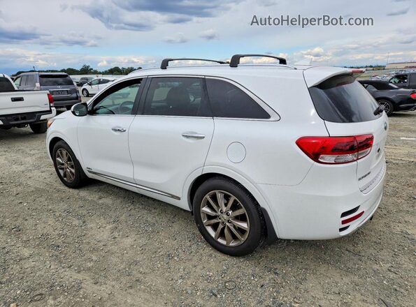 5XYPKDA50GG163553 2016 KIA SORENTO White Tył lewy
