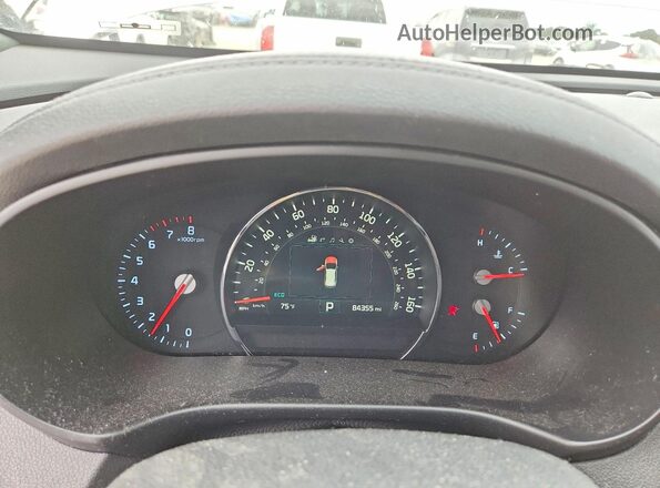 5XYPKDA50GG163553 2016 KIA SORENTO White Widok zestawu wskaźników