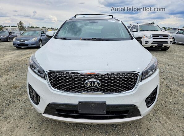 5XYPKDA50GG163553 2016 KIA SORENTO White Widok z przodu