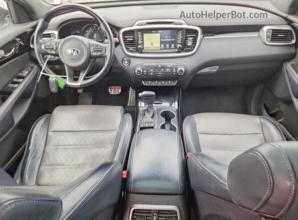 5XYPKDA50GG163553 2016 KIA SORENTO White Widok deski rozdzielczej