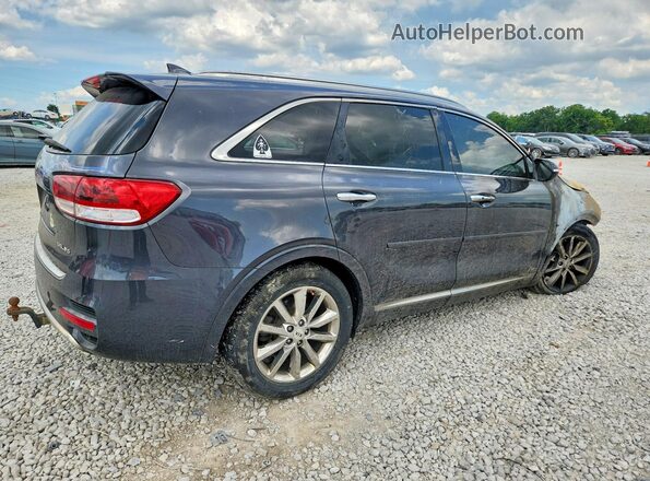5XYPKDA50GG163794 2016 KIA SORENTO Угольный Задняя правая четверть