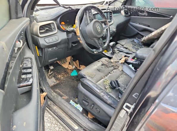 5XYPKDA50GG163794 2016 KIA SORENTO Угольный Вид панели приборов