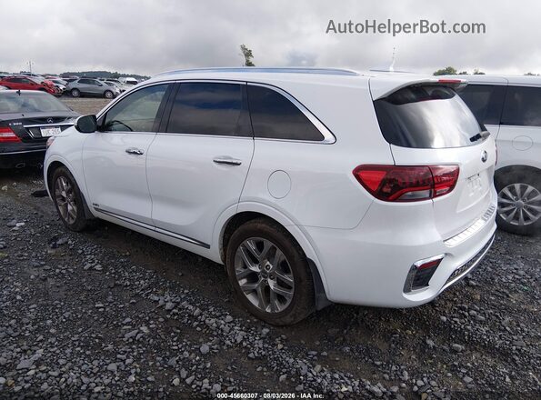 5XYPKDA50KG461660 2019 KIA SORENTO White Задня ліва чверть