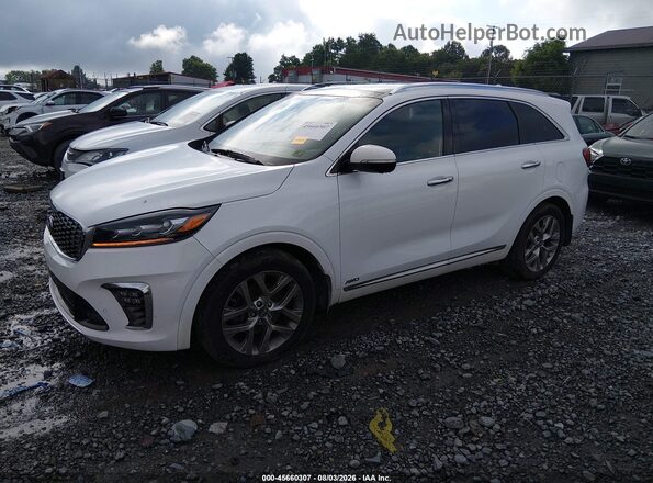 5XYPKDA50KG461660 2019 KIA SORENTO White Передня ліва чверть
