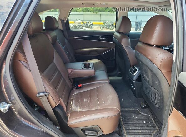 5XYPKDA51KG520294 2019 KIA SORENTO Charcoal უკანა სალონის ხედი