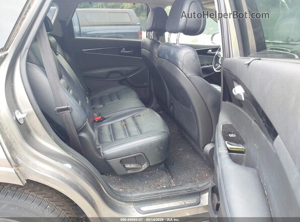 5XYPKDA52GG010690 2016 KIA SORENTO Gray VIN კოდის სტიკერის ხედი