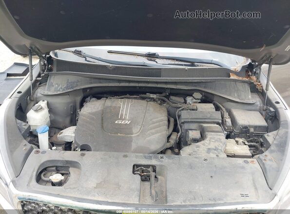5XYPKDA52GG010690 2016 KIA SORENTO Gray უკანა ხედი
